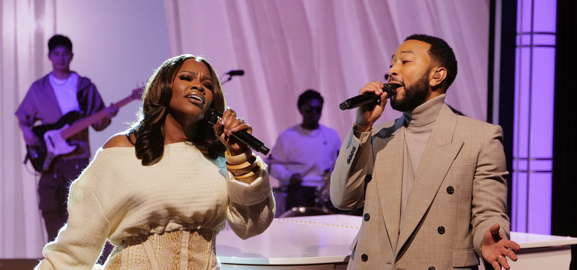Tasha Cobbs Leonard Performs With John Legend On Jimmy Kimmel Live!